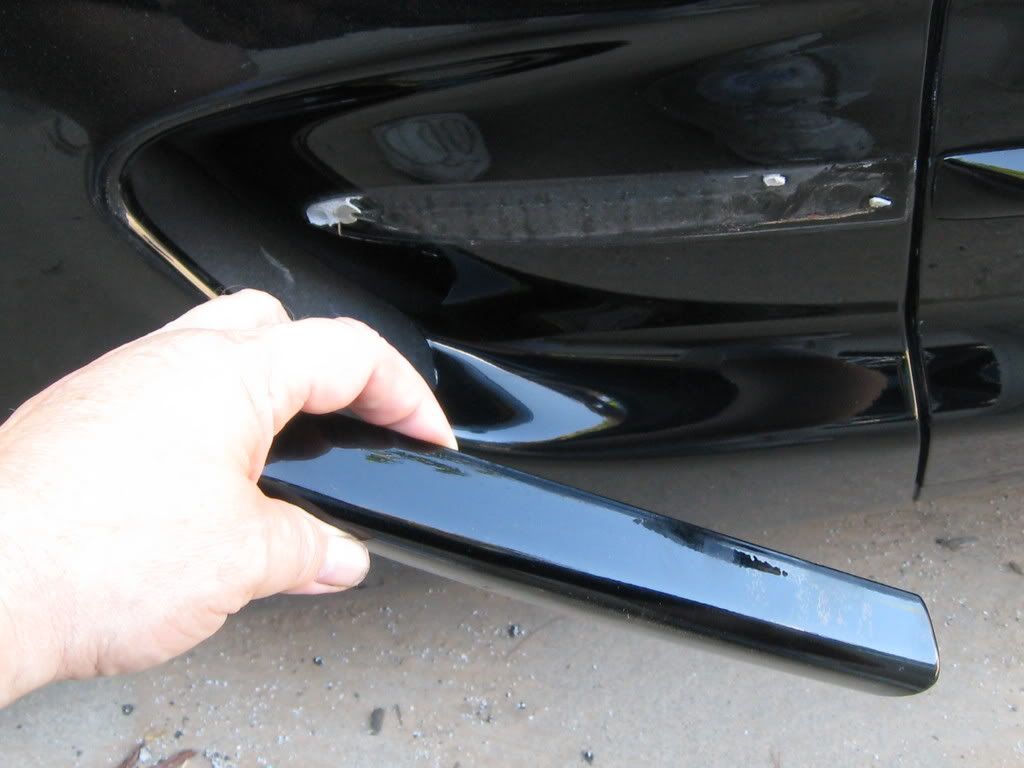 Body Side Molding Removal Service & Repair Arizona Corvette Enthusiasts